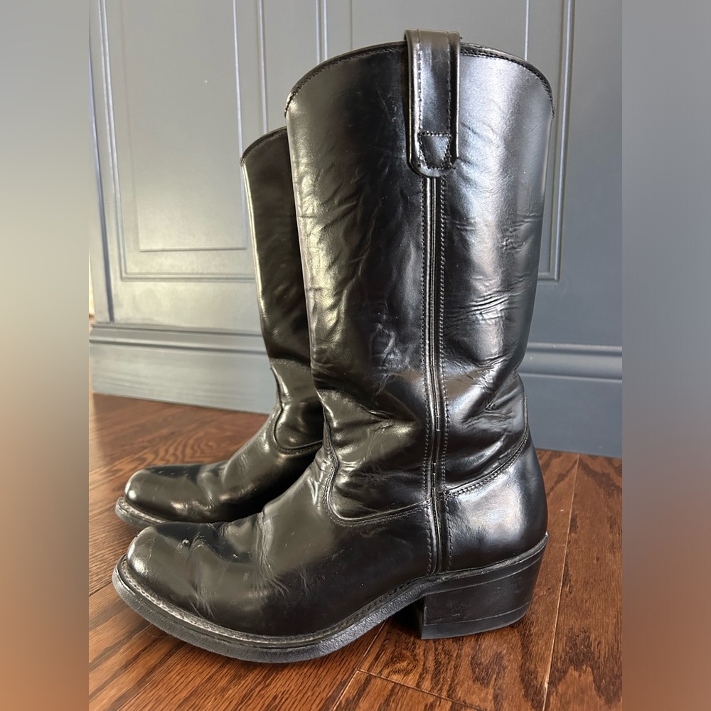 Black Double H Women’s 8.5 Boots Work Cowgirl/Cowboy